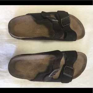 Brown Suede Birkenstocks